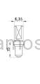 Vickers diamond Indenter Gnehm