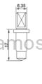 Vickers diamond Indenter  HPO