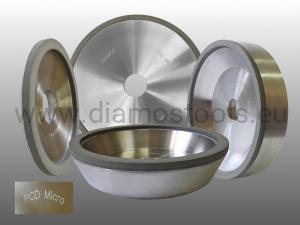 Vitrified Bond Diamond Wheel 6A2 11A2 12A2 on request for PCD PCBN ceramics