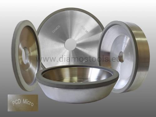 PCD grinding wheel vitrified bond