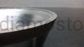 CBN abrasive and composite support layer