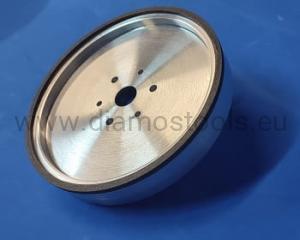 CBN Grinding Wheel   6A2/WXS  175x28,5x20 ( + clamping holes ) CBN126V300BXA