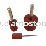 Polishing rubber mounted points Grit 80