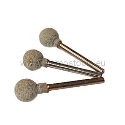 Cotton fiber mounted points