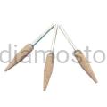 Cotton fiber mounted points