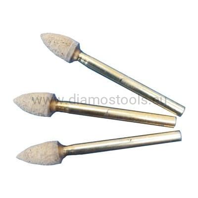 Cotton fiber mounted points