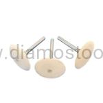 Polishing felt (Ø20 ÷ Ø50) type WKE  V-slot