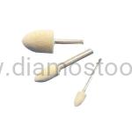 Polishing felt (Ø4 ÷ Ø20) type SPK