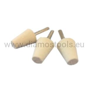 Polishing felt (Ø10 ÷ Ø20) type CLU