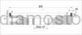 diamond grinding wheel 135x5x5x30